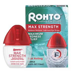 Rohto Max Strength Maximum Redness Reliever Lubricant Eye Drops 13ml