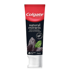 Colgate Natural Extracts Charcoal + Effective Whitening Toothpaste 75ml