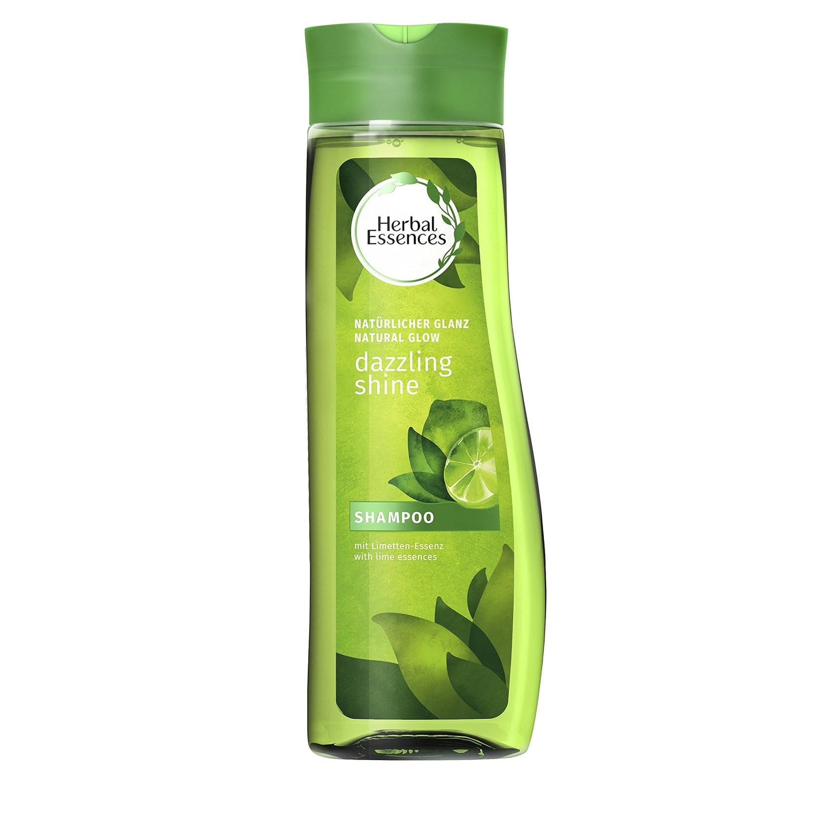 Herbal Essences Natural Glow Lime Dazzling Shine Shampoo 400ml,5011321594470,