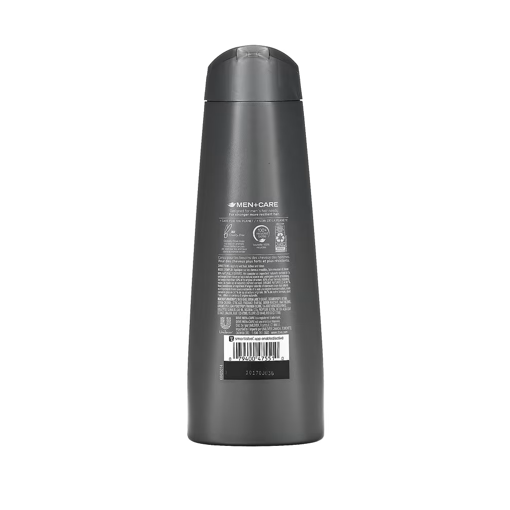 Dove Men +Care Eucalyptus + Birch Revitalizing 2-In-1 Shampoo + Conditioner 355ml,079400475510,