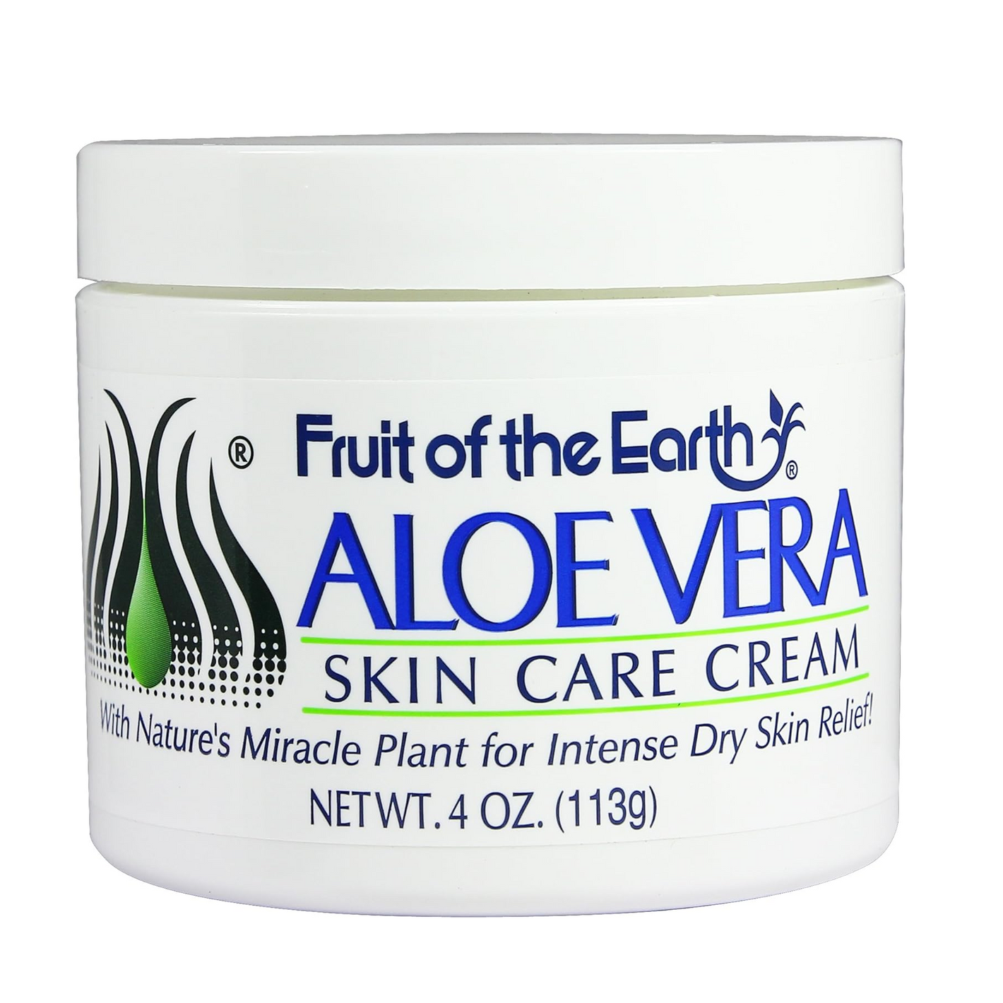 Fruit Of The Earth Aloe Vera Skin Care Cream 113g,071661001040