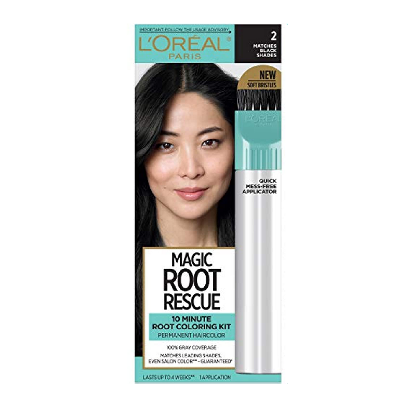 L'Oreal Paris Magic Root Rescue Black Shade No.5 Root Coloring Kit 27ml