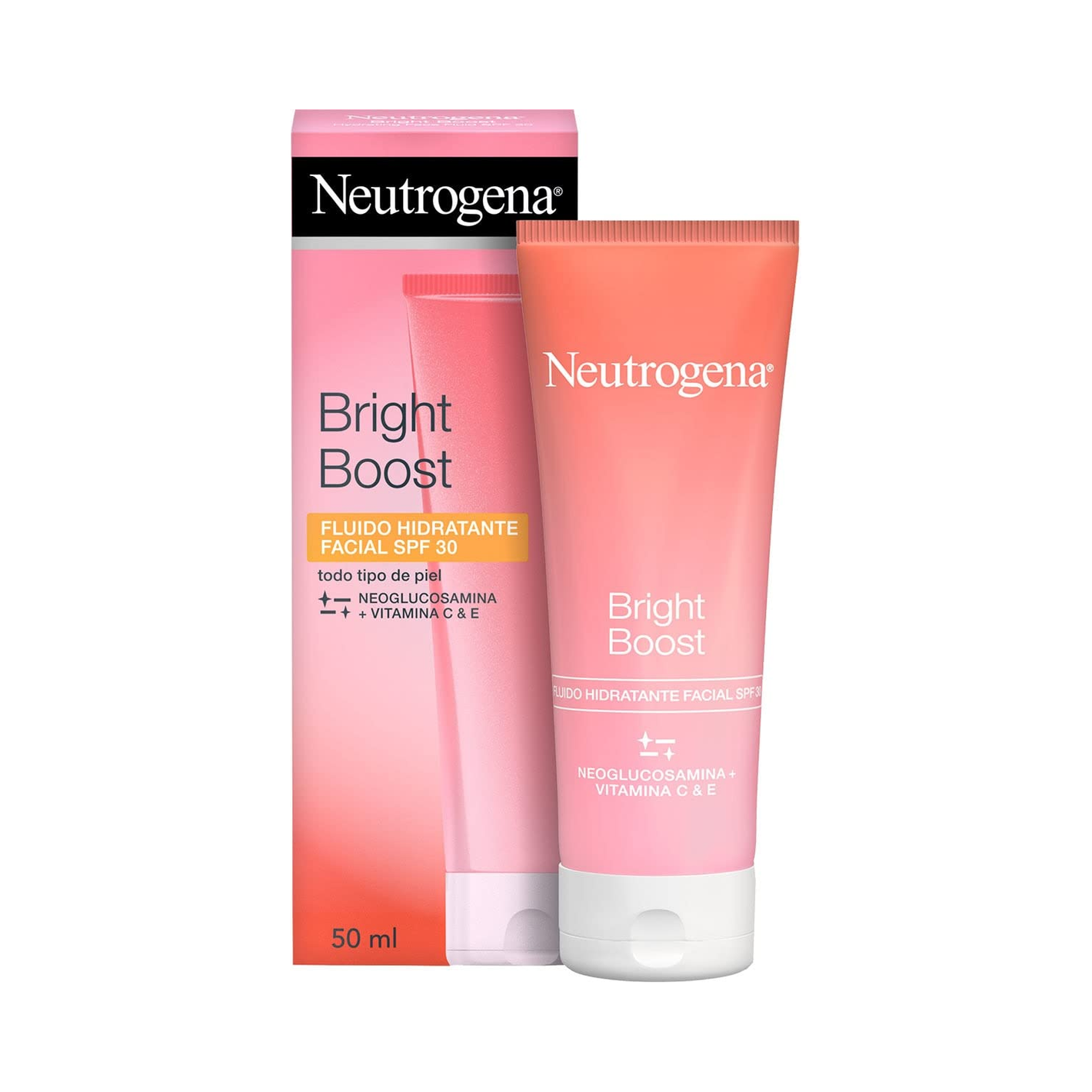 Neutrogena Bright Boost SPF 30 Hydrating Facial Fluid 50ml,3574661593838
