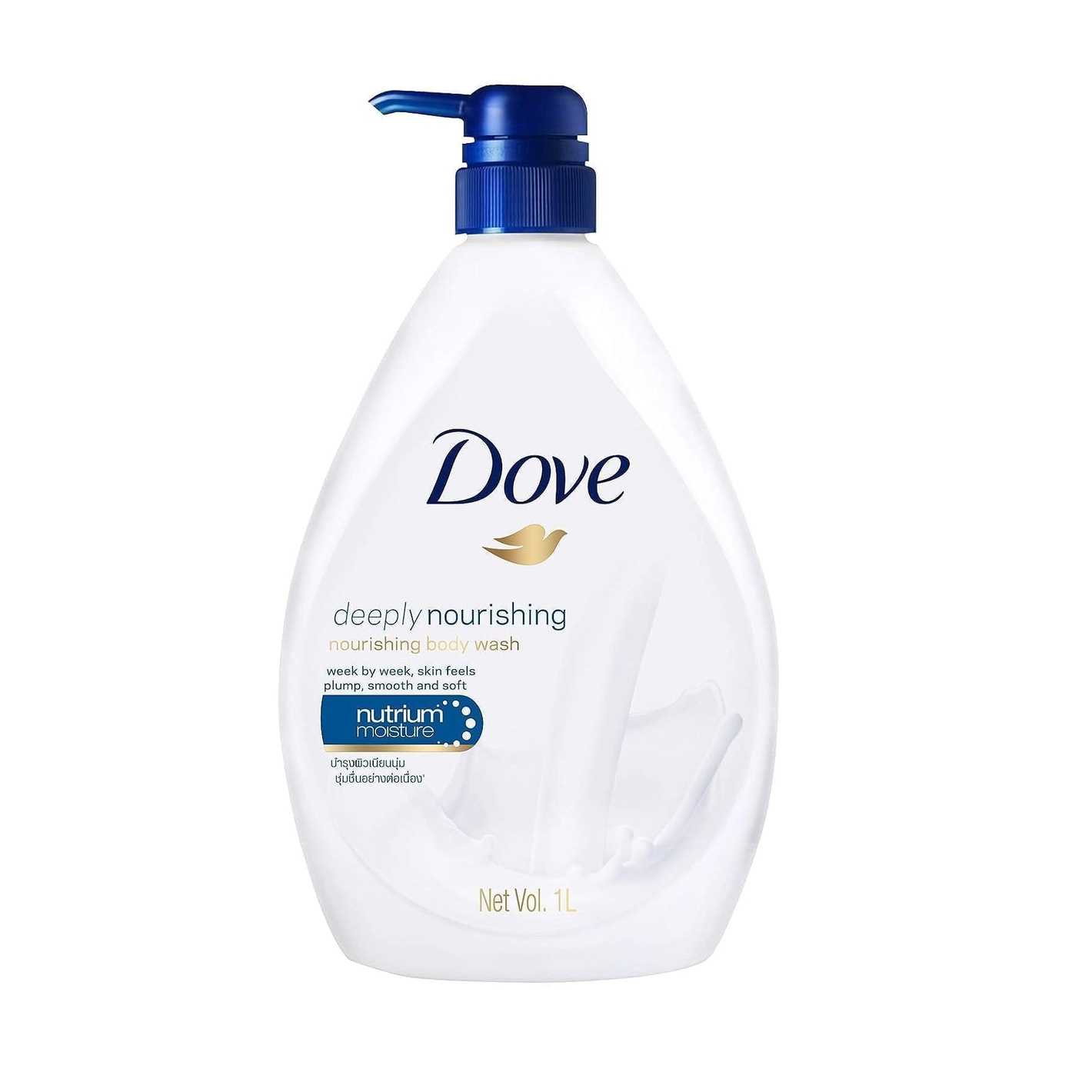 Dove Deeply Nourishing Body Wash 1000ml,8999999042479,
