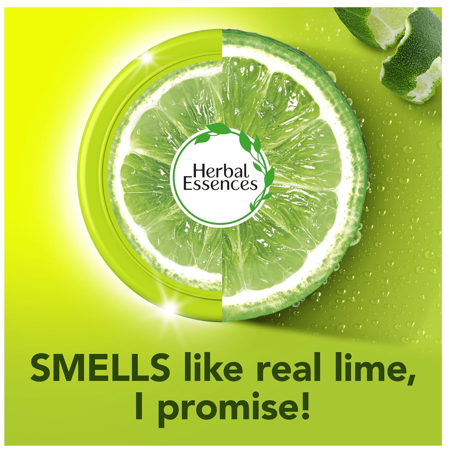 Herbal Essences Natural Glow Lime Dazzling Shine Shampoo 400ml,5011321594470,