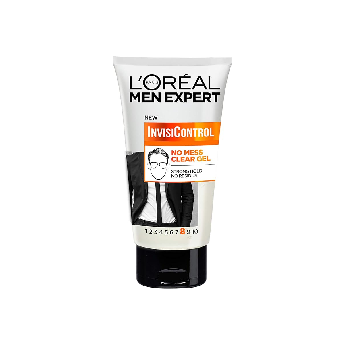 L'Oreal Paris Men Expert Invisi Control No Mess Clear Gel No.8 150ml,3600523766642,