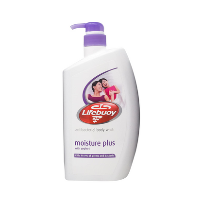 Lifebuoy Moisture Plus Yoghurt Antibacterial Body Wash 500ml