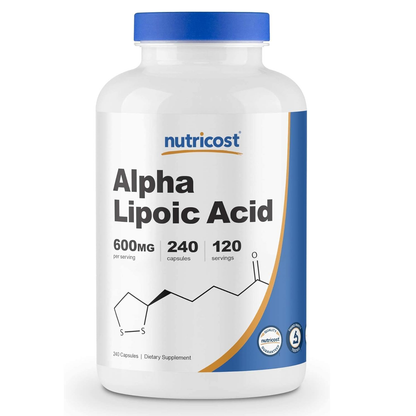 Nutricost Alpha Lipoic Acid 600mg 240 Capsules