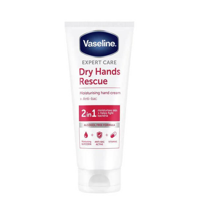 Vaseline Expert Care Dry Hands Rescue 2-In-1 Moisturising Hand Cream 200ml