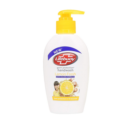 Lifebuoy Activ Silver Formula Lemon Fresh Germ Protection Hand Wash 200ml