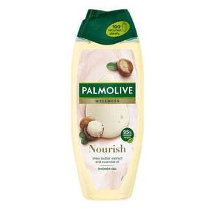 Palmolive Wellness Nourish Shea Butter & Essential Oil Shower Gel 500ml,8718951436466