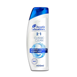 Head & Shoulders Classic Clean 2-In-1 Anti-Dandruff Shampoo + Conditioner 400ml,8001090616555,