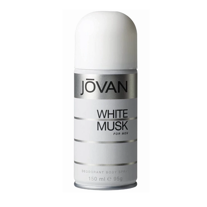 Jovan White Musk Deodorant Body Spray For Men 150ml