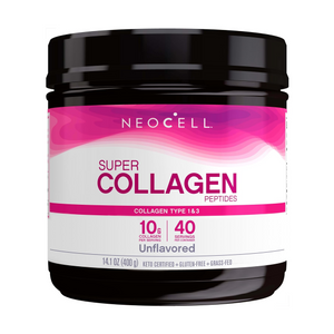 NeoCell Super Collagen Peptides Type 1 & 3 Unflavored Powder 400g