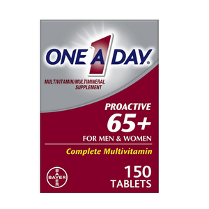 One A Day Proactive 65+ For Men & Women Complete Multivitamins 150 Tablets