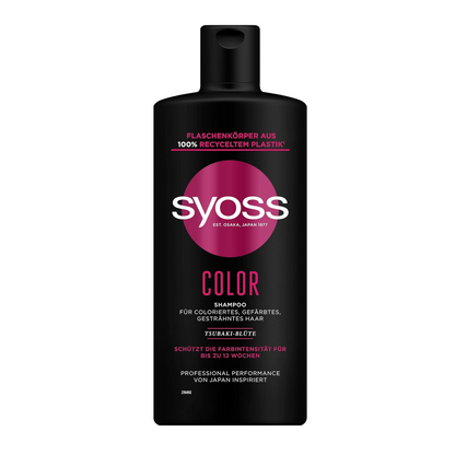 Syoss Color Tsubaki Blossom Shampoo 440ml