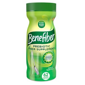 Benefiber Prebiotic Fiber Supplement Clear & Taste-Free Powder