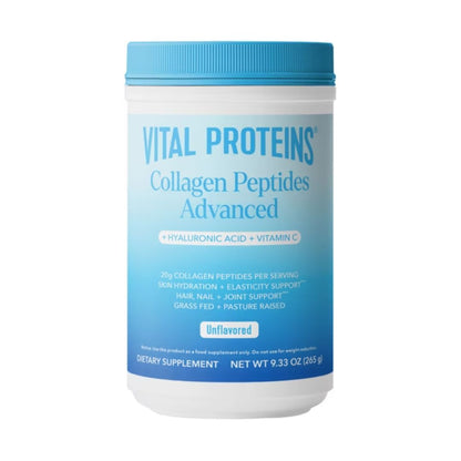 Vital Proteins Collagen Peptides Advanced Unflavored Powder 265g