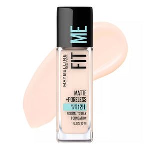 Maybelline Fit Me Matte + Poreless Foundation For Normal/Oily Skin 30ml