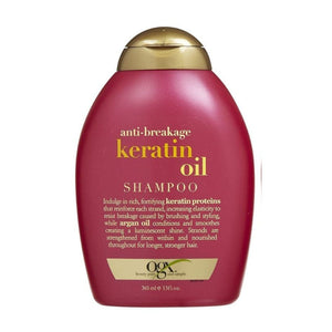 OGX Strength & Length + Keratin Oil Shampoo & Conditioner 385ml