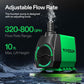 Vivosun Submersible Water Pump 800GPH 24W 10ft Lift 6.5ft Cord 3 Nozzles for Pond Tank Hydroponics Green