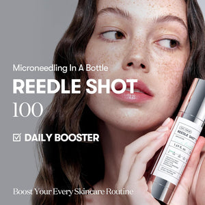 VT COSMETICS VT COSMETICS CICA Reedle Shot 100, Spicule Microneedling Serum For Pore Care And Exfoliation, Exosome And Centella Asiatica For Glass Skin, Smooth Skin Texture, Korean Skin Booster (1.69 Fl Oz / 50ml)