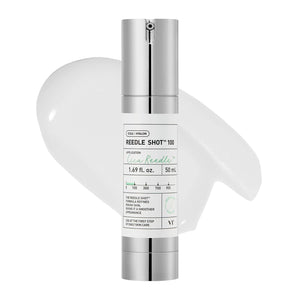 VT COSMETICS VT COSMETICS CICA Reedle Shot 100, Spicule Microneedling Serum For Pore Care And Exfoliation, Exosome And Centella Asiatica For Glass Skin, Smooth Skin Texture, Korean Skin Booster (1.69 Fl Oz / 50ml)
