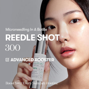 VT COSMETICS VT COSMETICS CICA Reedle Shot 300, Advanced Night Exosome, Microneedling Serum, Centella Asiatica, Hyaluronic Acid, Propolis, Soft Skin, Regeneration, Glass Skin, Korean Skin Booster 1.69Fl Oz (50ml)