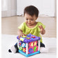 VTech Busy Learners Activity Cube, Purple, Educational Baby Toy with Lights, Music & Learning Modes