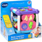 VTech Busy Learners Activity Cube, Purple, Educational Baby Toy with Lights, Music & Learning Modes