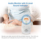 VTech DM1411 Audio Baby Monitor And Portable Soother Dual-Unit Rechargeable Battery, Long Range, Soft-Glow Night Light, Soothing Sounds And Lullabies, Digital Wireless Transmission, Sound Indicator,