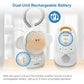 VTech DM1411 Audio Baby Monitor And Portable Soother Dual-Unit Rechargeable Battery, Long Range, Soft-Glow Night Light, Soothing Sounds And Lullabies, Digital Wireless Transmission, Sound Indicator,