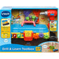 VTech Drill and Learn Toolbox Toy for Toddlers Interactive STEM Tools Set