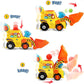 VTech Pop a Balls Push and Pop Bulldozer Yellow Toddler Toy with Rolling Balls for Ages 1 to 3