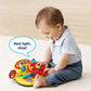 VTech Turn and Learn Driver, Yellow, Toddler Steering Wheel Toy, Frustration-Free Packaging, Ages 6–36 Months