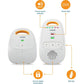VTech Upgraded Audio Baby Monitor With Rechargeable Battery, Long Range, And Crystal-Clear Sound,