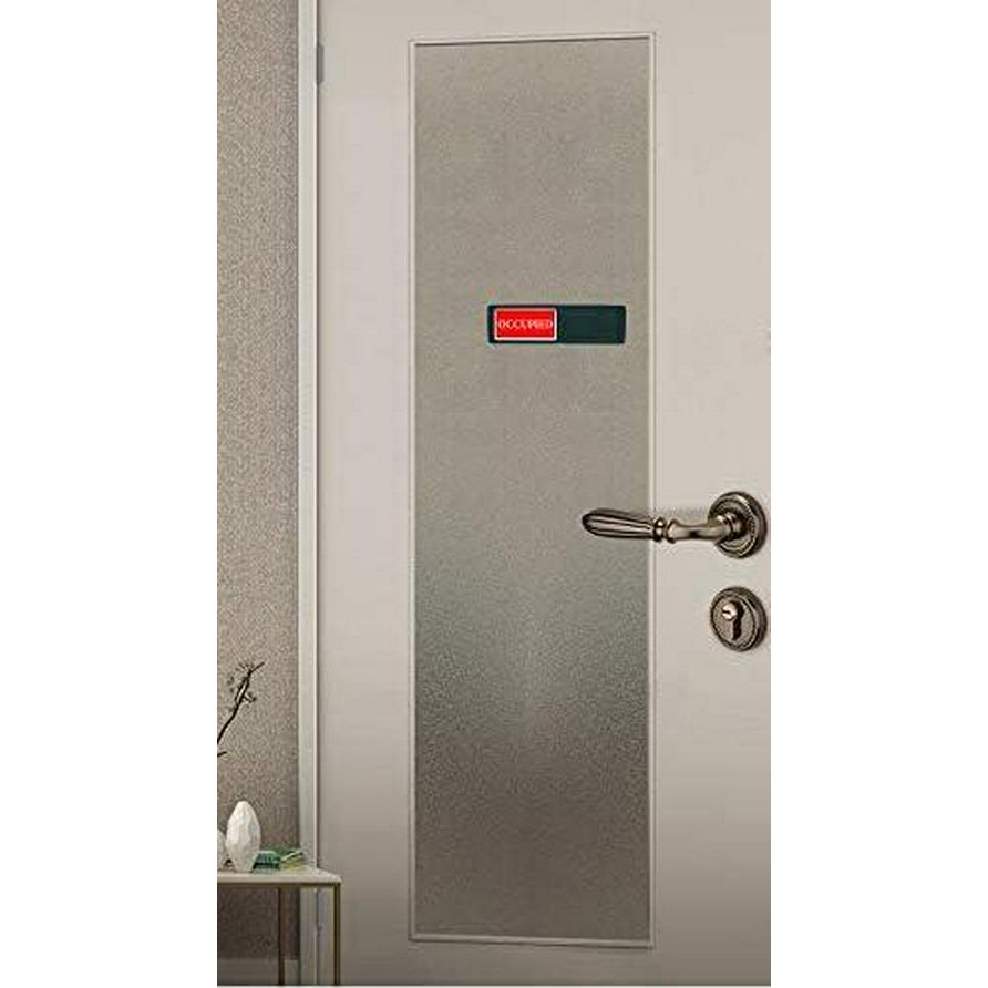 Vacant Occupied Office Sign, Occupied Sign For Bathroom Door, Privacy Sign For Home Restroom Conference Room, Occupied Vacant Sign For Restaurant Hotel Hospital, 7'' X 2'' - Black,717484010295