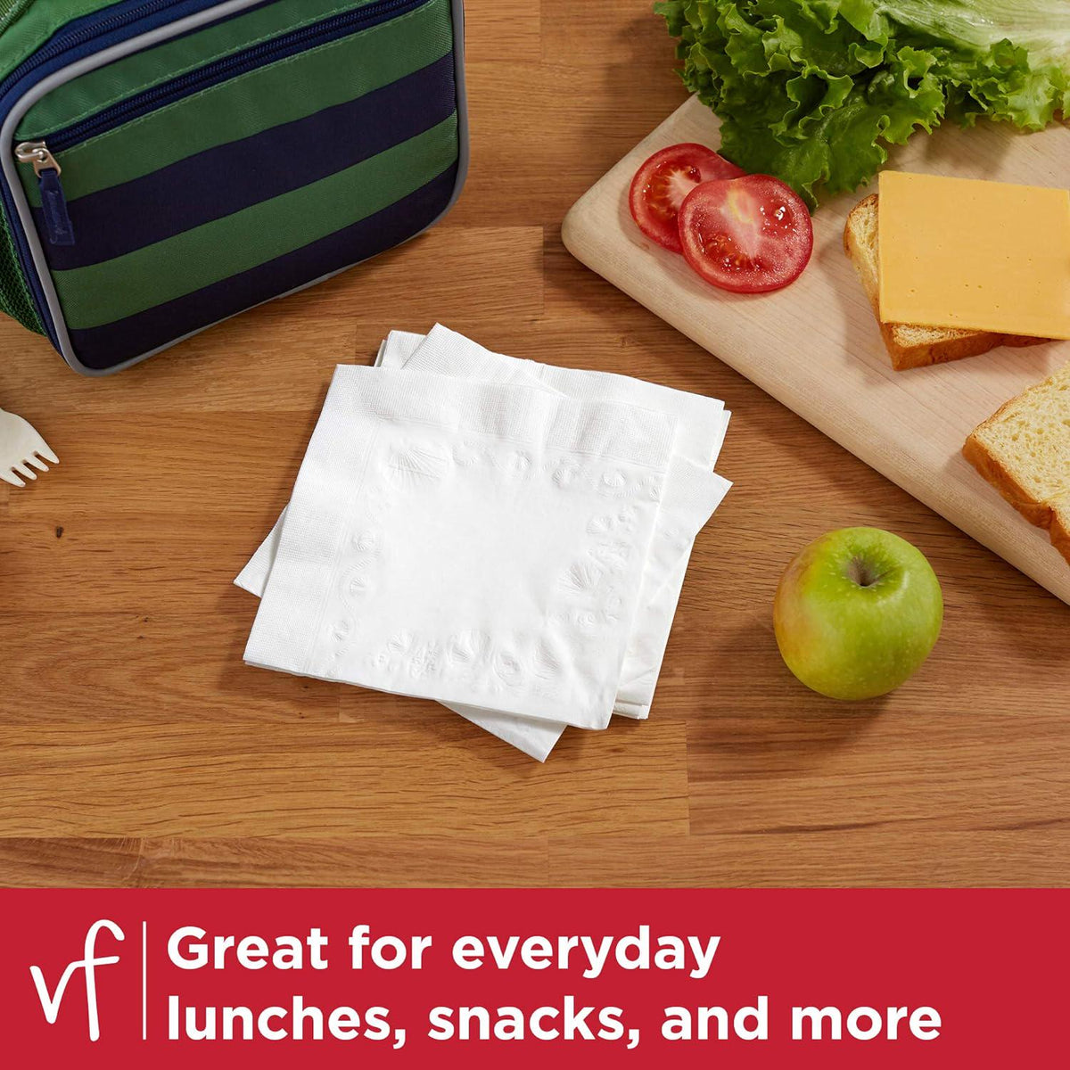 Vanity Fair Vanity Fair Everyday Paper Napkins, 200 Count, Disposable Napkins Made Soft And Smooth For Everyday Meals