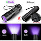 Vansky Black Light UV Flashlight Blacklight 12 LED Urine Detector For Dog/Cat/Pet Urine And Dry Stains And Bed Bug On Carpets/Rugs/Floor,Matching With Pet Odor Eliminator,