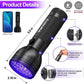 Vansky UV Flashlight 51 LED Blacklight Urine Detector for Pet Stains Bed Bugs Resin and Scorpion Finder