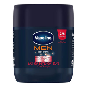 Vaseline Men Extra Hydration Extra Strength Body Cream 400ml,6001087370493