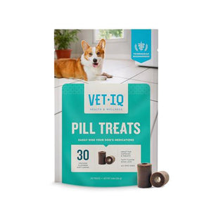 VetIQ Pill Treats for Dogs Chicken Flavor Soft Chews Made in USA Advanced Formula 30 Count