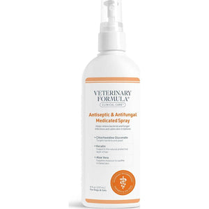 Veterinary Formula Antiseptic & Antifungal Spray, 8 fl oz, Medicated Skin Care for Dogs & Cats