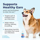 Vetnique OticBliss Cat and Dog Ear Drops with Hydrocortisone for Itchy Ears 1 oz