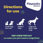 Vetoquinol Flexadin Advanced 60 Chews Dog Joint Support with Undenatured Collagen Vet Approved
