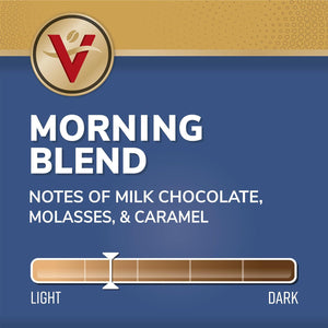 Victor Allen's Coffee Morning Blend Light Roast, 80 Count Single Serve Coffee Pods for Keurig Brewers