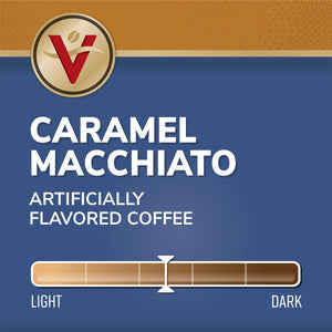 Victor Allen's Coffee Victor Allen's Coffee Caramel Macchiato Flavored, Medium Roast, 42 Count, Single Serve Coffee Pods For Keurig K-Cup Brewers