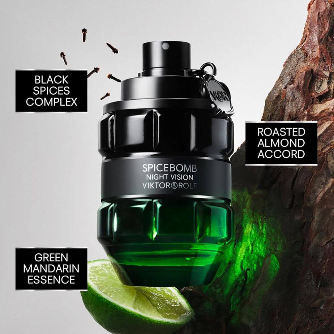 Viktor & Rolf Spicebomb Night Vision Pour Homme Eau De Toilette For Him,3614272191549