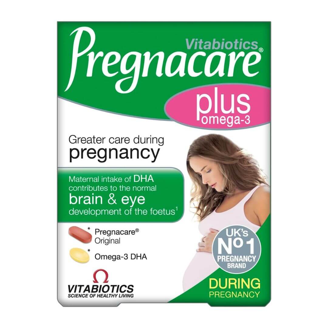 Vitabiotics Pregnacare Plus Omega-3 56 Capsules & Tablets (28 Caps & 28 Tabs),5021265221523