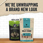 Vital Essentials Freeze Dried Bully Sticks for Dogs 1.4 oz Grain Free Single Ingredient Protein Treat